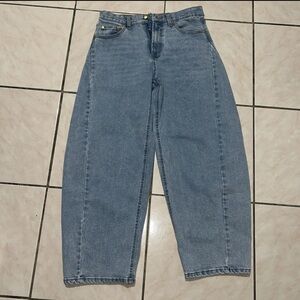 Oat New York Women's Straight Leg Blue Jeans